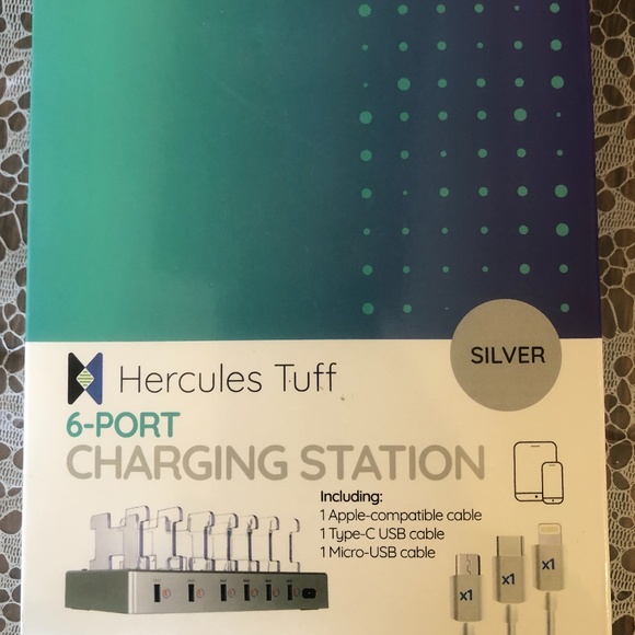 Hercules Tuff 6-port Charging Station - Picture 3 of 3